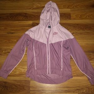 Nike purple/pink windbreaker